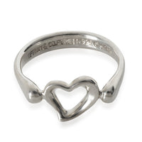 Sterling Silver  Elsa Peretti Open Heart Ring