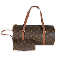 Monogram Canvas Papillion 30