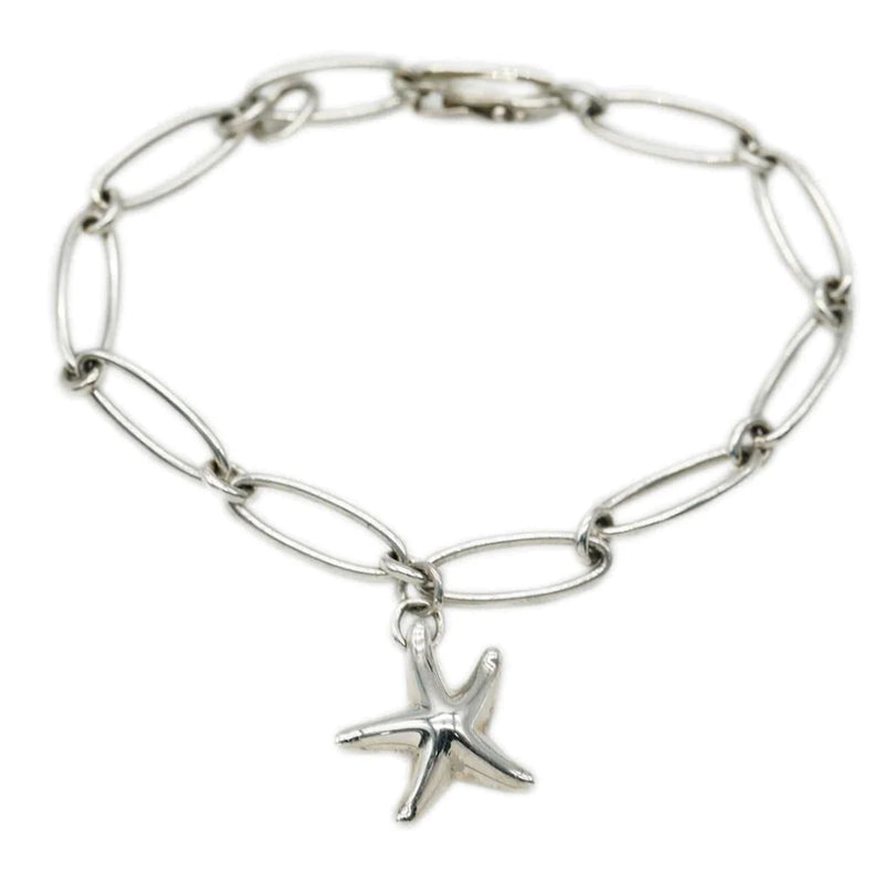 Tiffany & Co. Elsa Peretti Starfish Charm Bracelet in  Sterling Silver