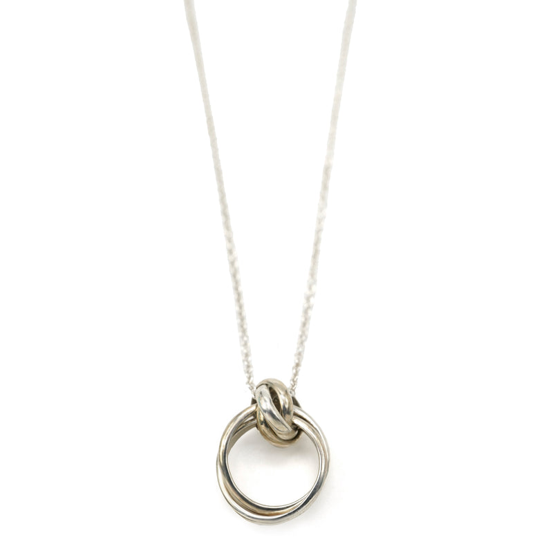 Elsa Peretti Open Heart Pendant Necklace in Sterling Silver
