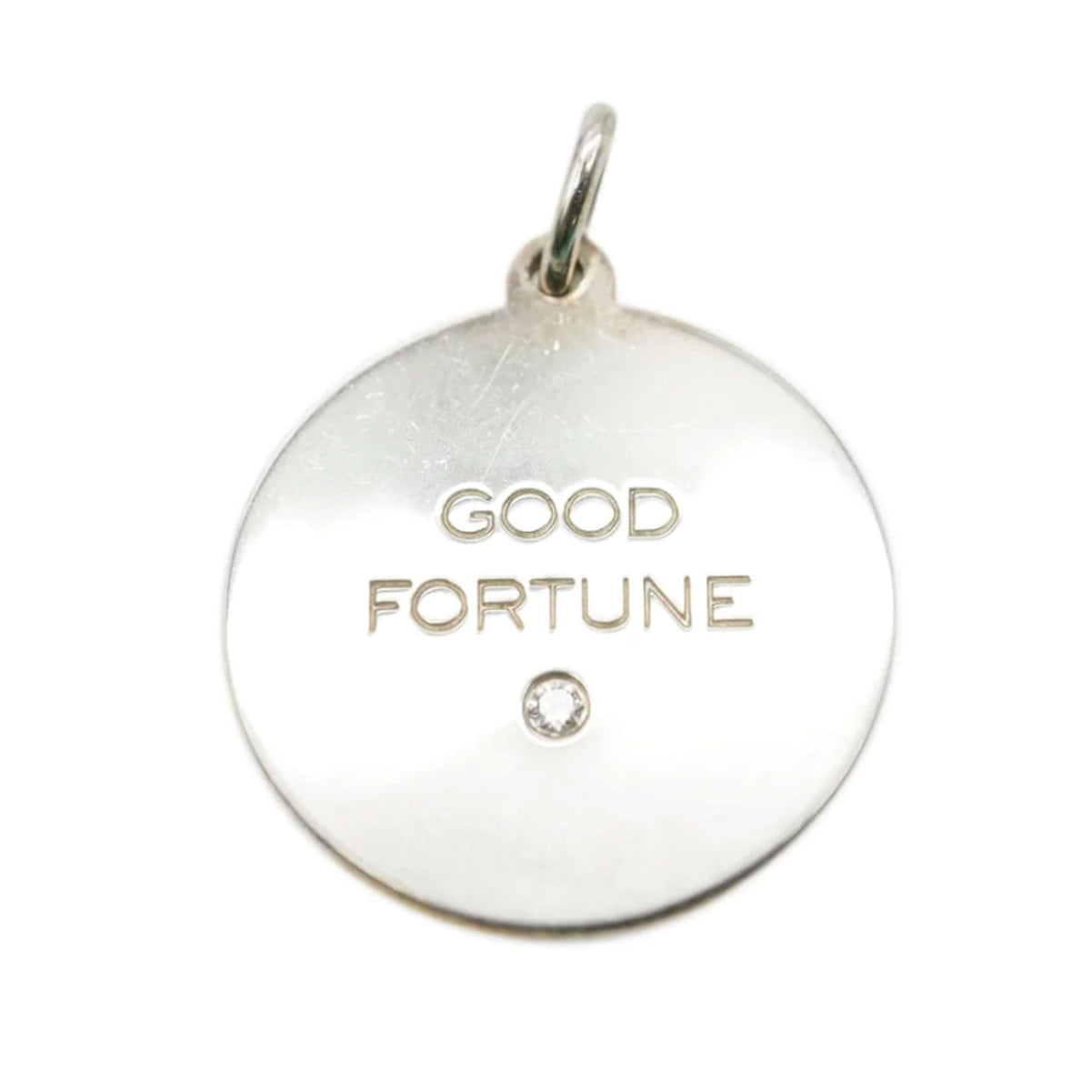 Good Fortune Charm in Sterling Silver