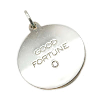 Good Fortune Charm in Sterling Silver