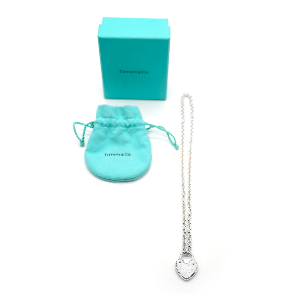 Tiffany Return To Tiffany Love Lock Necklace in Sterling