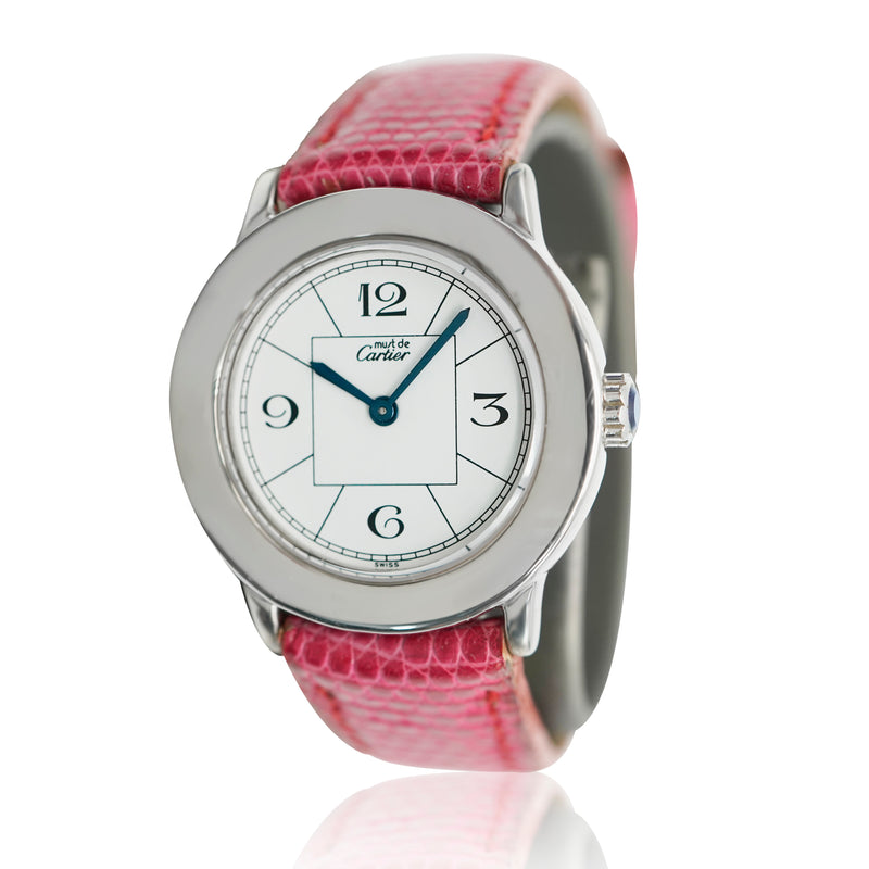 Must de Cartier 1806 Women's Watch in 925 Sterling Silver