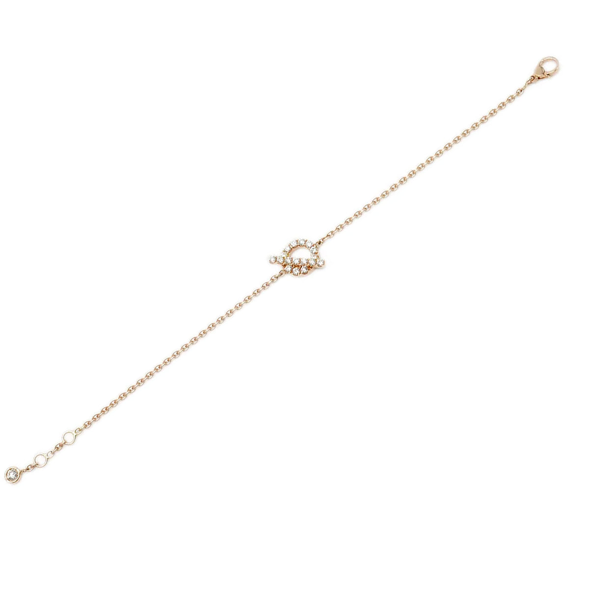 Finesse Bracelet in 18k Rose Gold 0.55 CTW