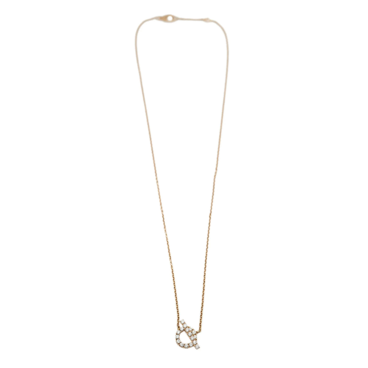Finesse Fashion Pendant in 18k Rose Gold 0.46 CTW
