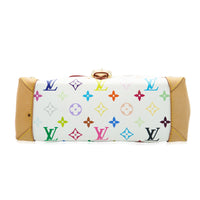 White Multicolor Monogram Canvas Eliza