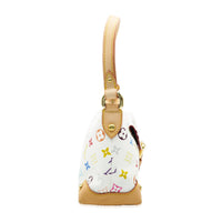 White Multicolor Monogram Canvas Eliza