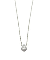 Soleste Diamond Pendant in  Platinum H VS1 0.22 CTW