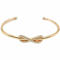 Infinity Cuff in 18K 18K Rose Gold 0.4 CTW