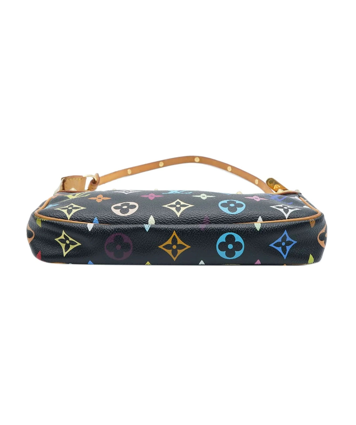 x Takashi Murakami Multicolore Monogram Canvas Pochette Accessorie