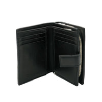 Black Quilted Lambskin Cannage Lady Dior Wallet