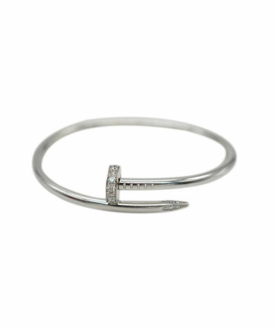 Juste Un Clou Bracelet, Diamonds (White Gold)