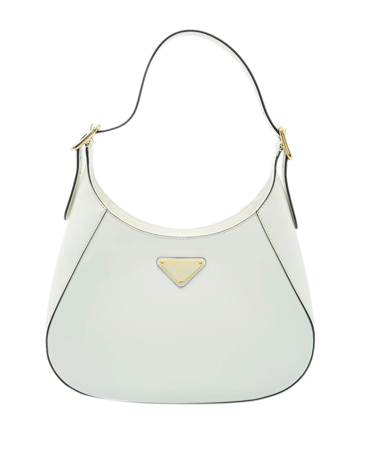 White Box Calfskin Shoulder Bag