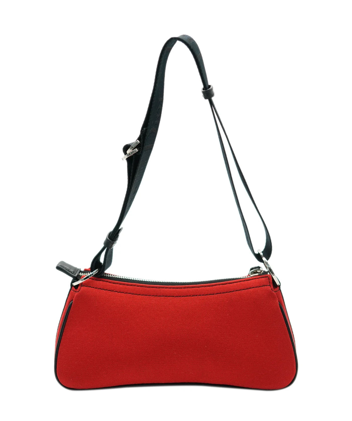 Red Silk Jersey Crystal Hardcore Bag