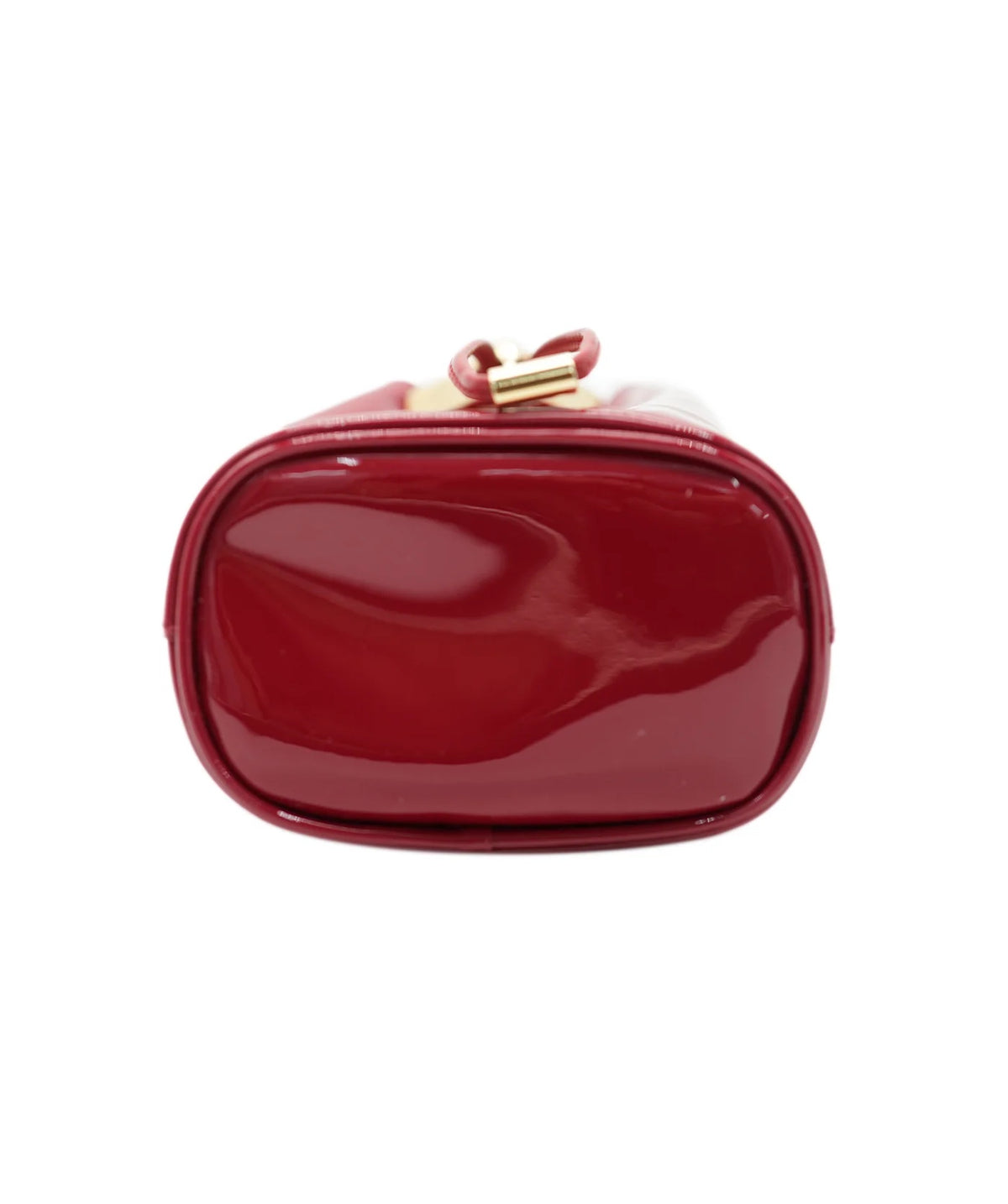 Red Vernis Patent Mini Pouch