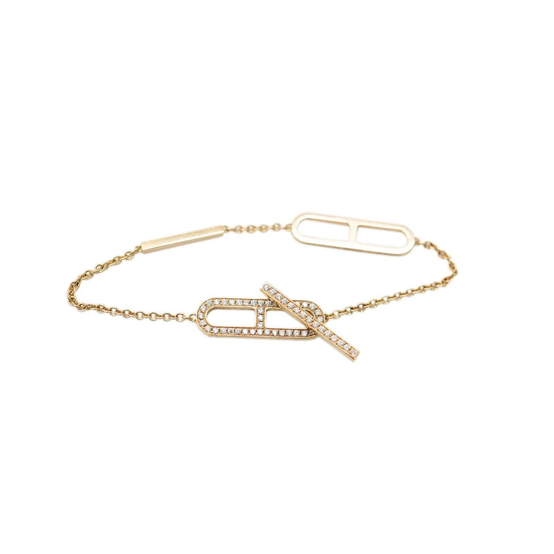 Chaine dAncre Bracelet in 18K Rose Gold, .37 Ctw.