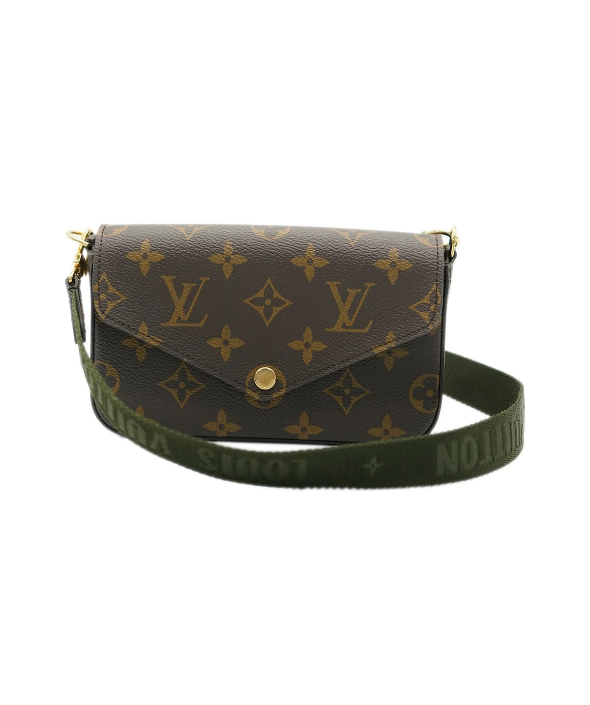 Monogram Canvas Felicie Strap & Go