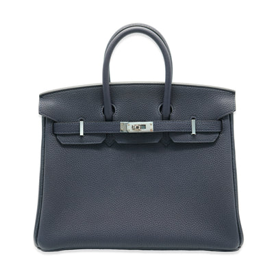 Bleu Nuit Togo Birkin 25 PHW