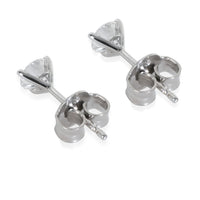 0.89 ctw White Gold Lab-Grown Diamond Earrings