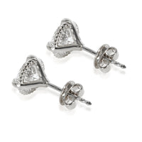 Lab-Grown Diamond Earrings In 14K White Gold, 3.03 Ctw.