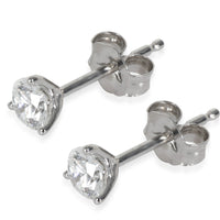 Lab-Grown Diamond Earrings In Platinum .50 Ctw.