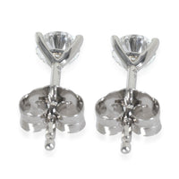 Lab-Grown Diamond Earrings In Platinum .50 Ctw.