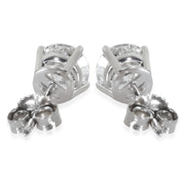 Lab-Grown Diamond Earrings In 18K White Gold 1.50 Ctw.