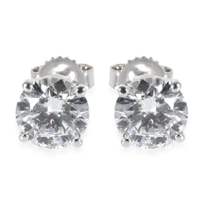 Lab-Grown Diamond Earrings In 18K White Gold 1.50 Ctw.