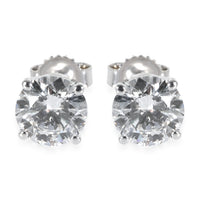Lab-Grown Diamond Earrings In 18K White Gold 1.50 Ctw.