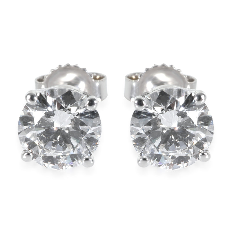 Lab-Grown Diamond Earrings In 18K White Gold 1.50 Ctw.