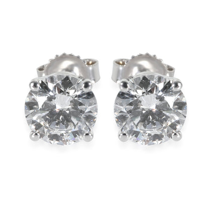 Lab-Grown Diamond Earrings In 18K White Gold 1.50 Ctw.