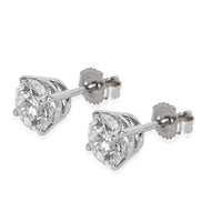 Lab-Grown Diamond Earrings In 18K White Gold 1.50 Ctw.