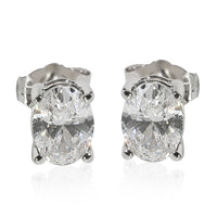 1.02 ctw White Gold Lab-Grown Diamond Earrings