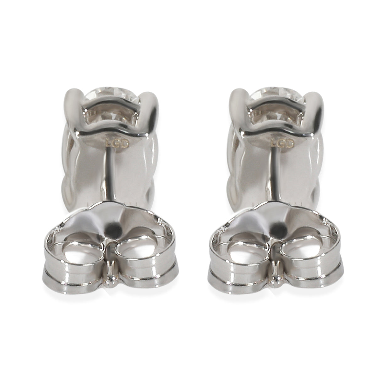 1.01 ctw White Gold Lab-Grown Diamond Earrings