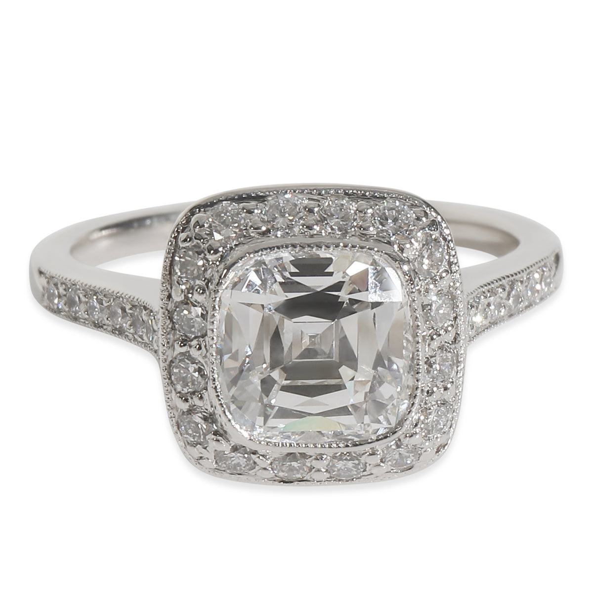 1.63 ct Cushion Diamond Legacy Engagement Ring