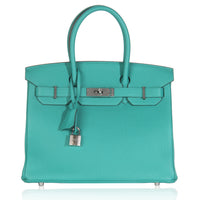 Vert Verone Togo Birkin 30 PHW