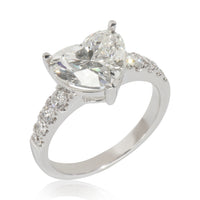 3.43 ctw White Gold Lab-Grown Diamond Engagement Ring