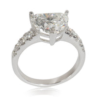 3.43 ctw White Gold Lab-Grown Diamond Engagement Ring