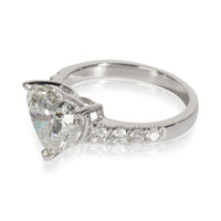 3.43 ctw White Gold Lab-Grown Diamond Engagement Ring