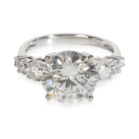 4.83 ctw White Gold Lab-Grown Diamond Engagement Ring
