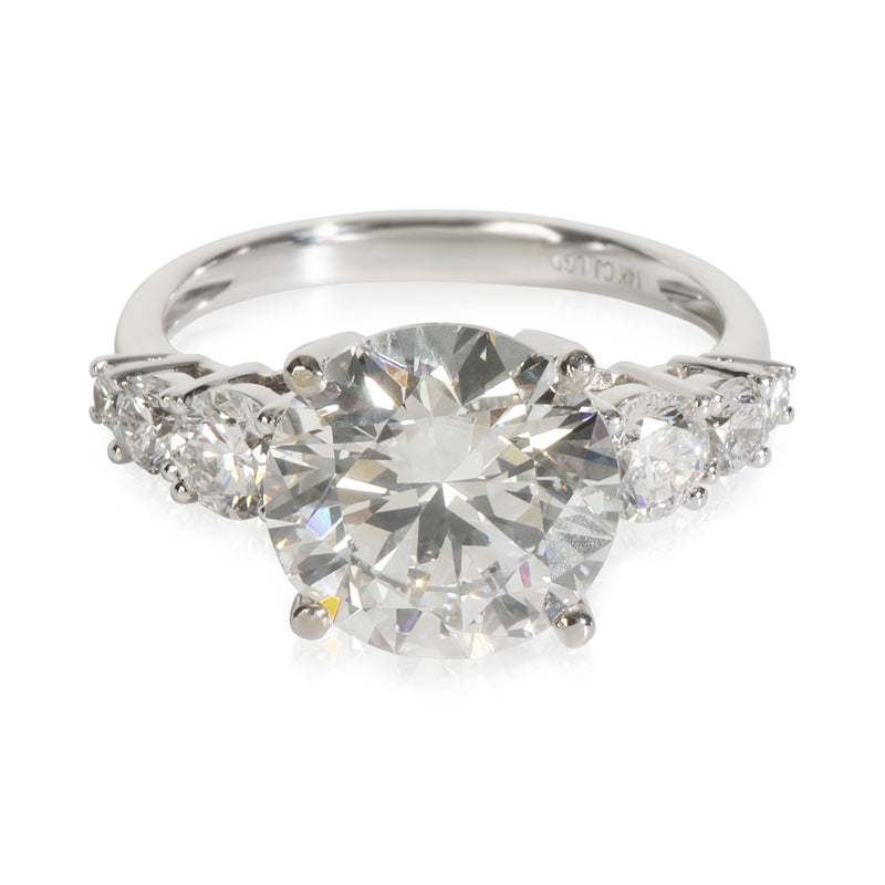 4.83 ctw White Gold Lab-Grown Diamond Engagement Ring