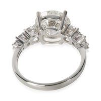 4.83 ctw White Gold Lab-Grown Diamond Engagement Ring