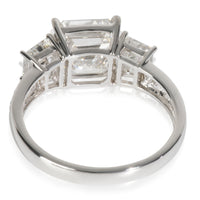 4.28 ctw White Gold Lab-Grown Diamond Engagement Ring