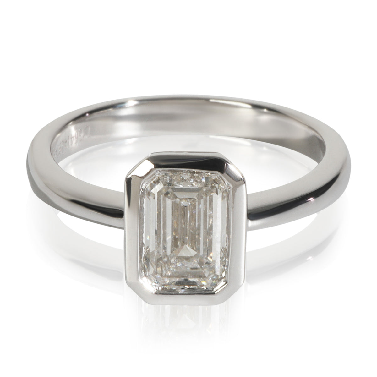 1.59 ctw White Gold Lab-Grown Diamond Engagement Ring