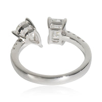 2.19 ctw White Gold Lab-Grown Diamond Ring