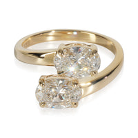 2.17 ctw Yellow Gold Lab-Grown Diamond Ring