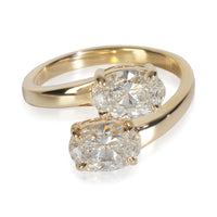 2.17 ctw Yellow Gold Lab-Grown Diamond Ring
