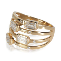 1.73 ctw Yellow Gold Lab-Grown Diamond Ring