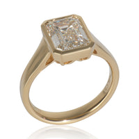 3 ctw Yellow Gold Lab-Grown Diamond Engagement Ring